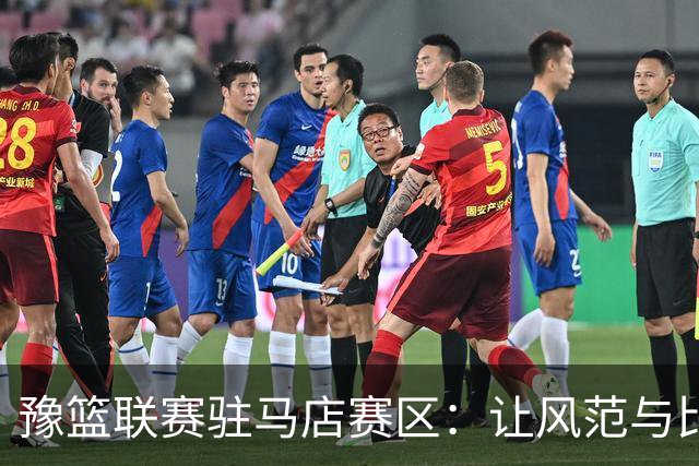 豫篮联赛驻马店赛区：让风范与比分同辉 为文明竞技注入清风
